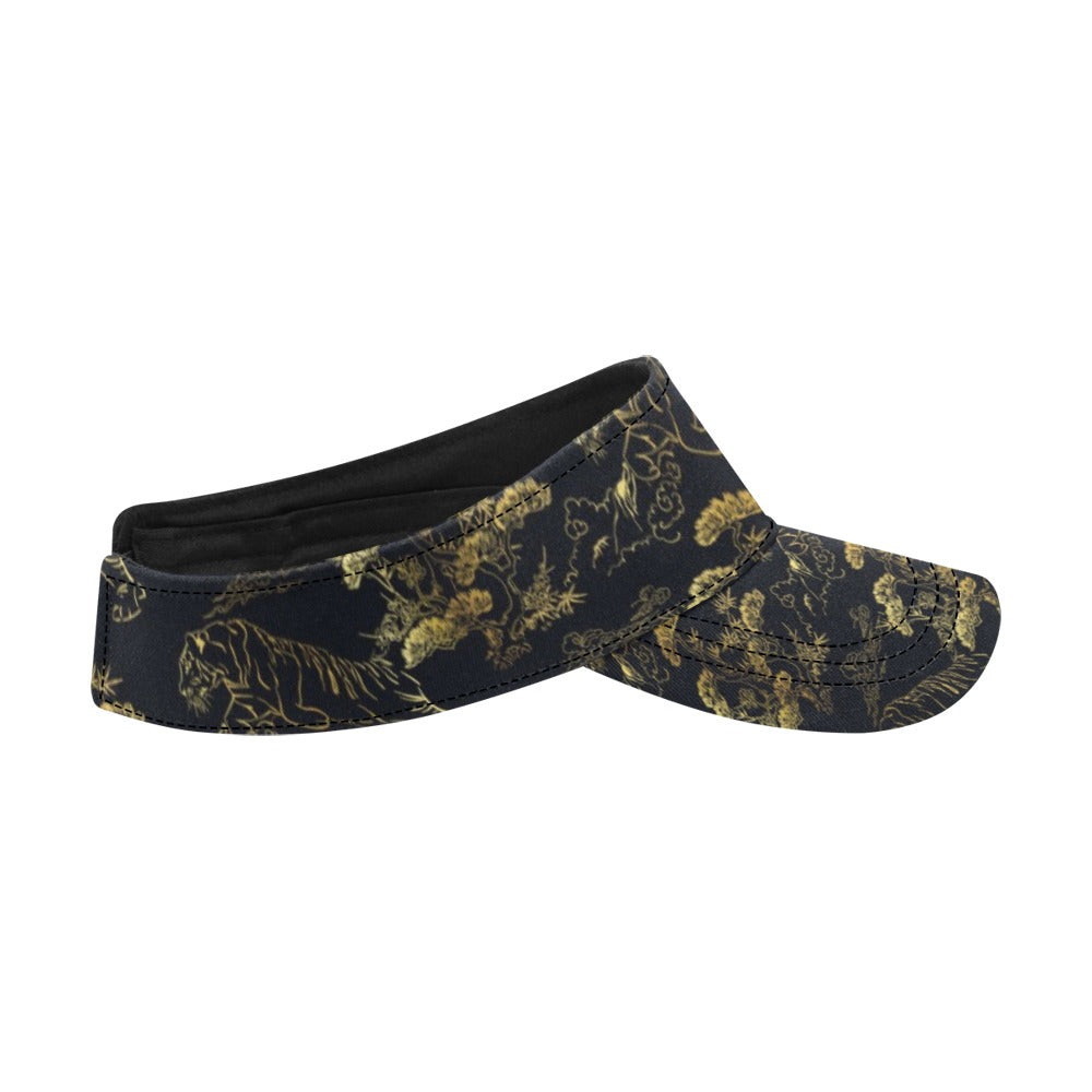 Tiger Japan Style Print Design LKS305 Unisex Sun Visor
