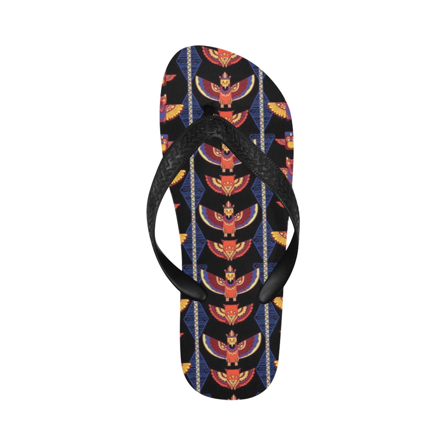 Totem Print Design LKS301 Flip Flops