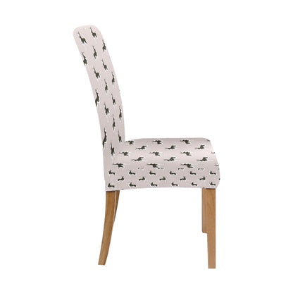 Siberian Huskies Print Design LKS301 Dining Chair Slipcover