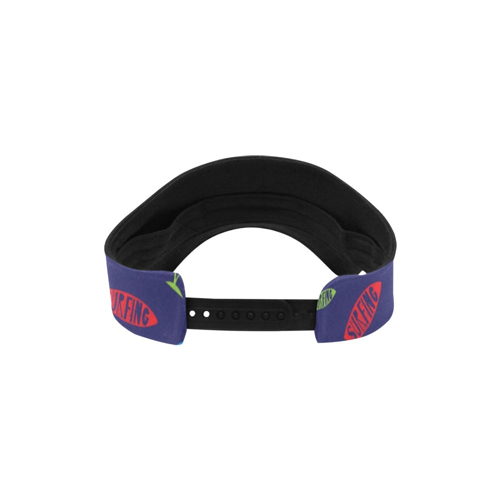 Surfboard Print Design LKS305 Unisex Sun Visor