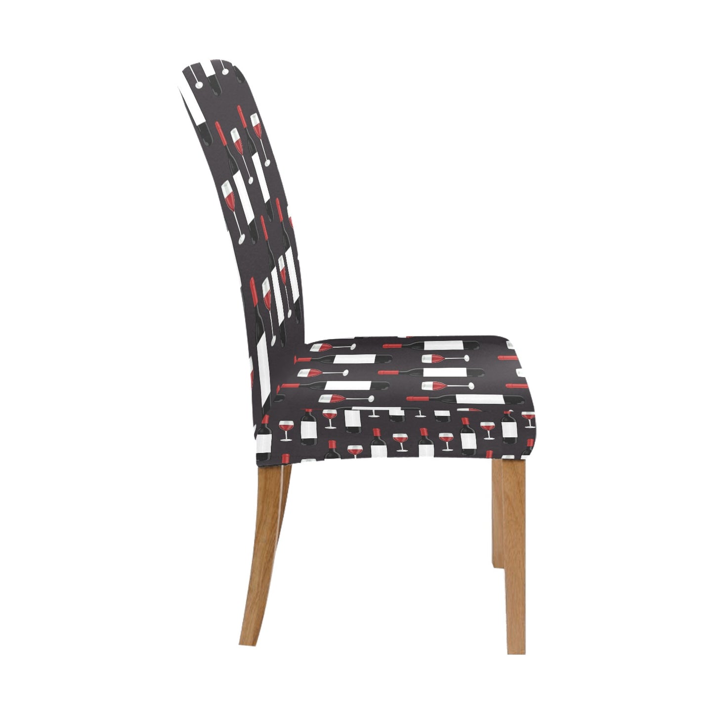 Wine Print Design LKS309 Dining Chair Slipcover