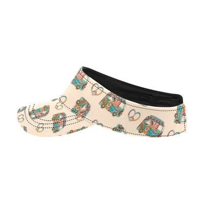 Hippie Van Peace Print Design LKS303 Unisex Sun Visor