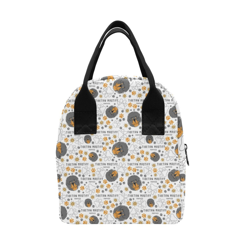 Tibetan Mastiffs Print Design LKS302 Insulated Lunch Bag