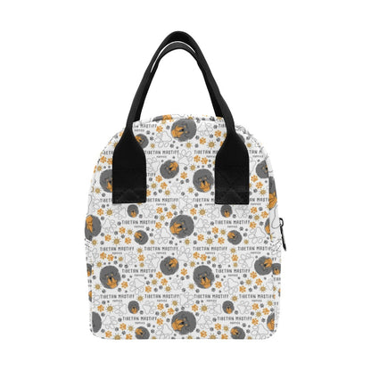 Tibetan Mastiffs Print Design LKS302 Insulated Lunch Bag