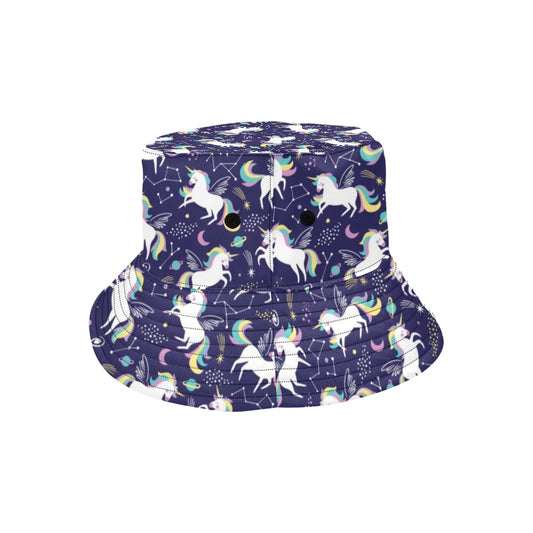Unicorn Print Design LKS305 Unisex Bucket Hat