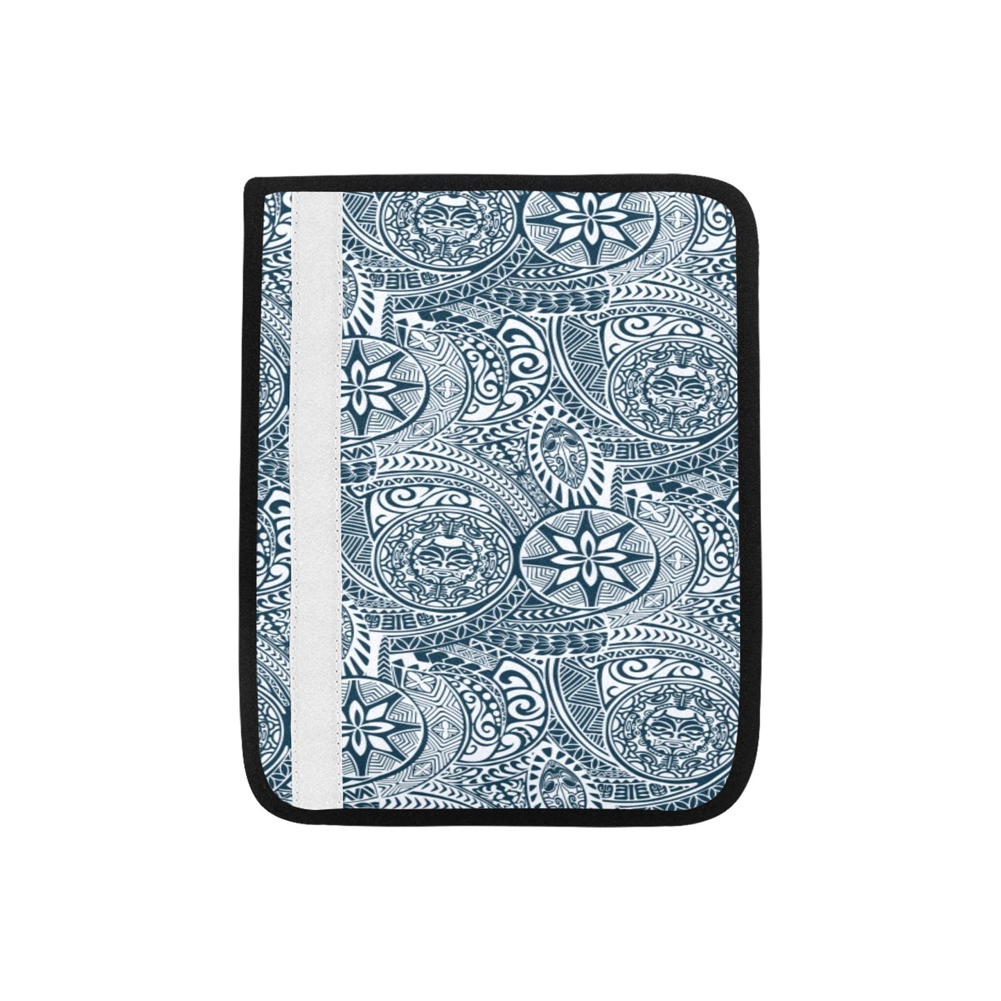 Samoan Pattern Print Design LKS306 Car Seat Belt Cover