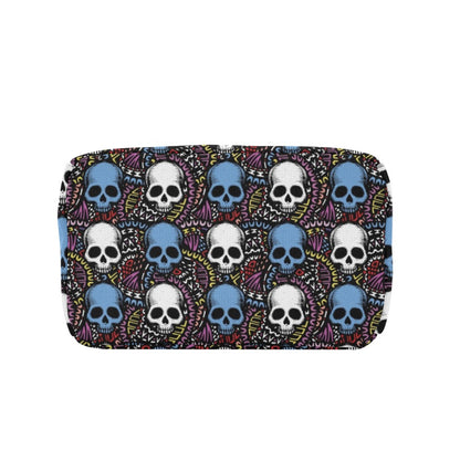 Skull Print Design LKS305 Insulated Lunch Bag