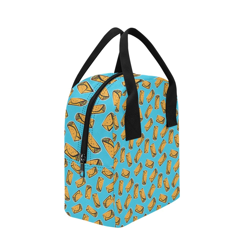 Burrito Print Design LKS301 Insulated Lunch Bag