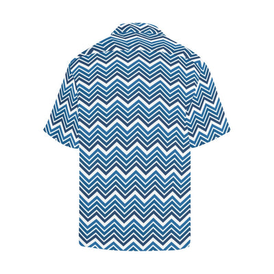 Chevron Print Design LKS403 Men's Men's Hawaiian Shirt