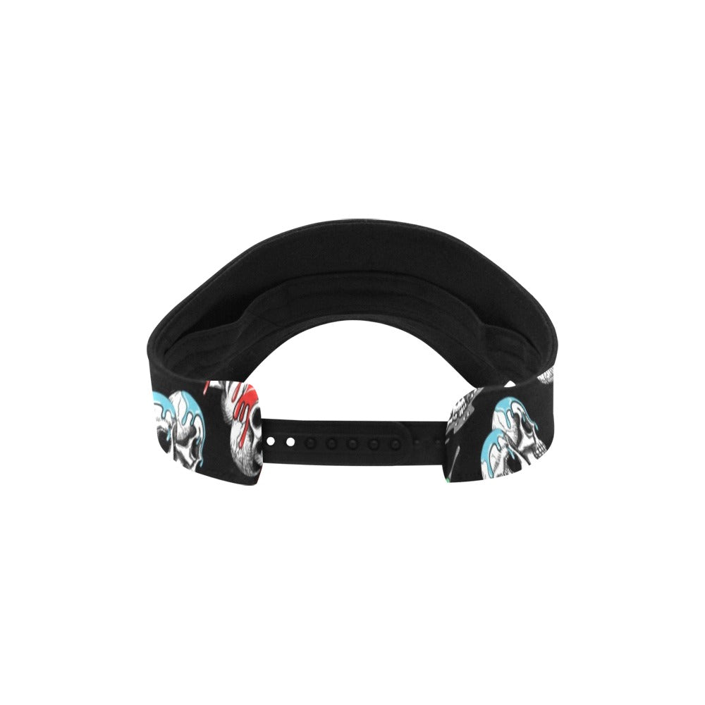 Skull Print Design LKS3013 Unisex Sun Visor