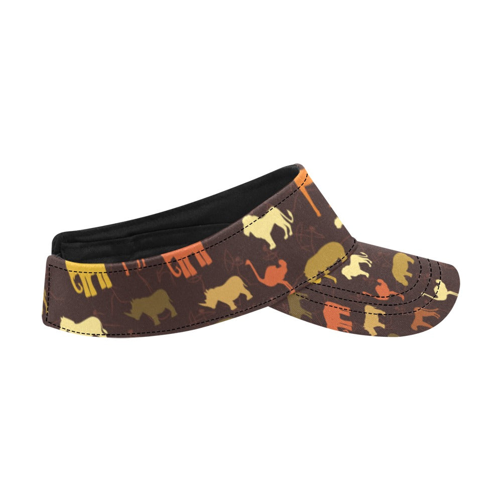 Safari Animal Print Design LKS301 Unisex Sun Visor