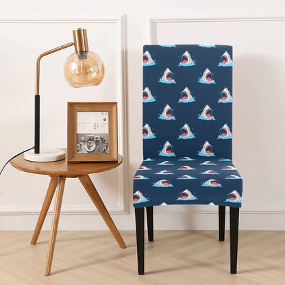 Shark Print Design LKS3010 Dining Chair Slipcover