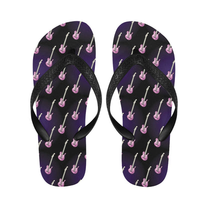 Electric Guitar Print Design LKS405 Flip Flops