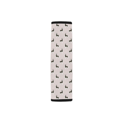 Siberian Huskies Print Design LKS301 Car Seat Belt Cover