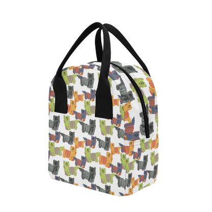 Skye Terriers Print Design LKS301 Insulated Lunch Bag