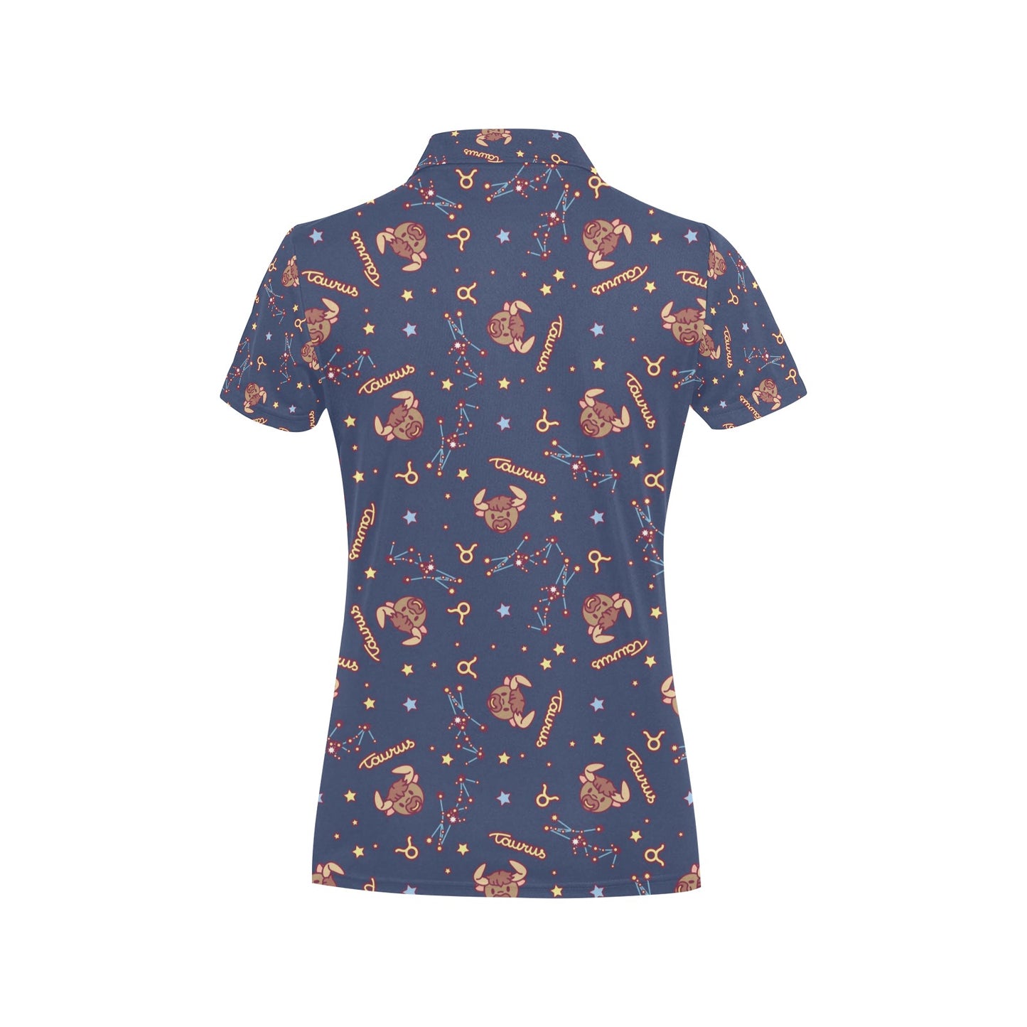 Taurus Print Design LKS304 Women's Polo Shirt