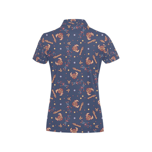 Taurus Print Design LKS304 Women's Polo Shirt