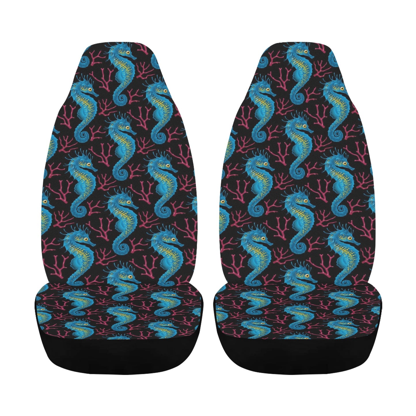 SeaHorse Print Design LKS401 Car Seat Covers