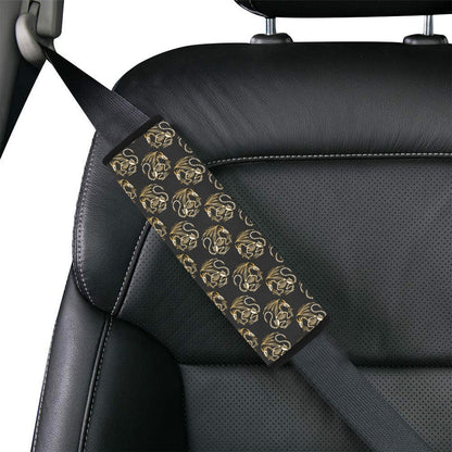 Skeleton Dragon Print Design LKS306 Car Seat Belt Cover