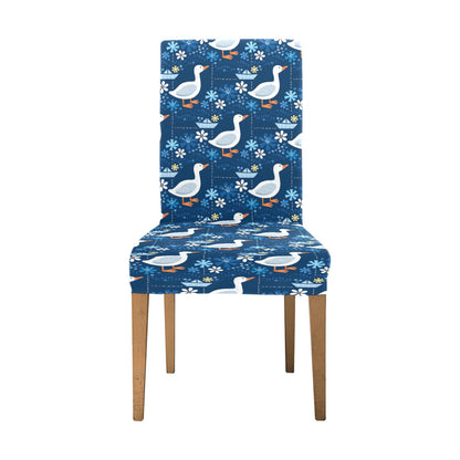 Goose Print Design LKS405 Dining Chair Slipcover