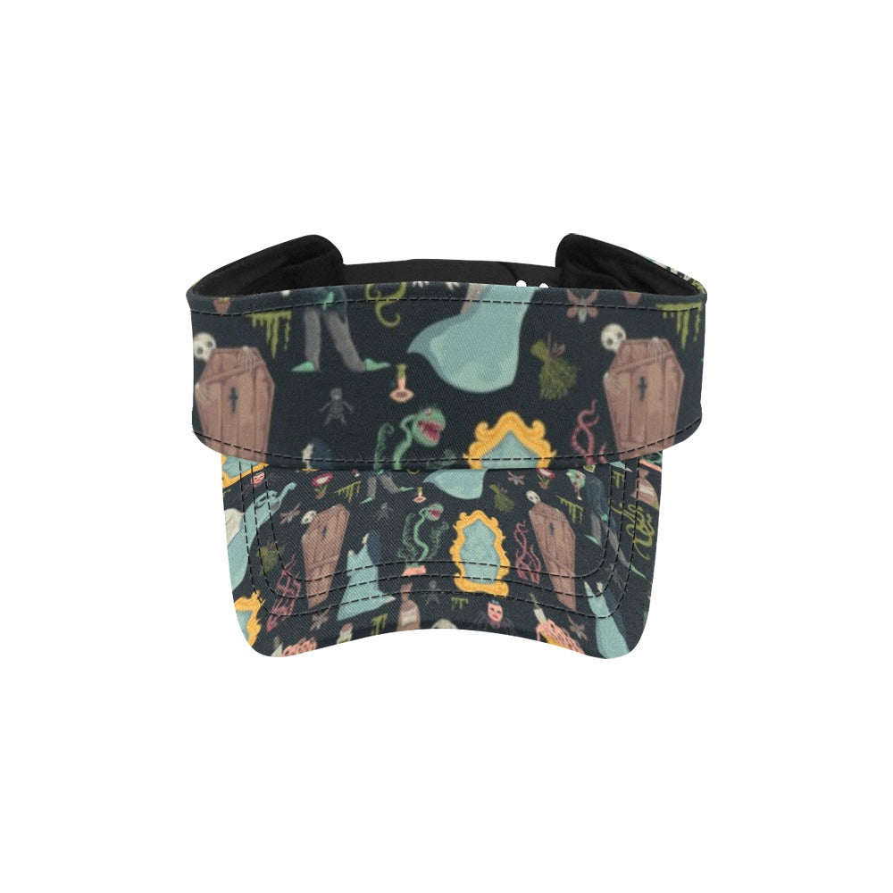 Creepy Print Design LKS303 Unisex Sun Visor