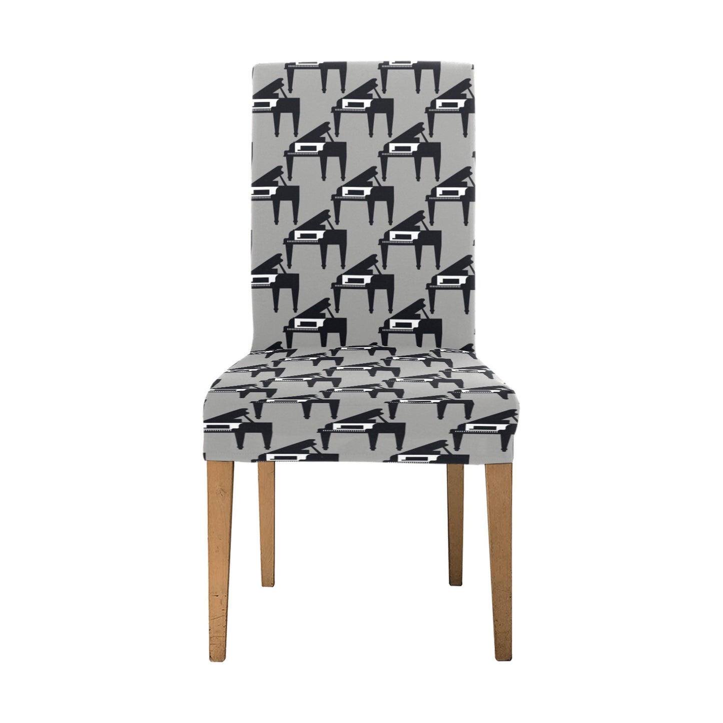 Piano Print Design LKS404 Dining Chair Slipcover