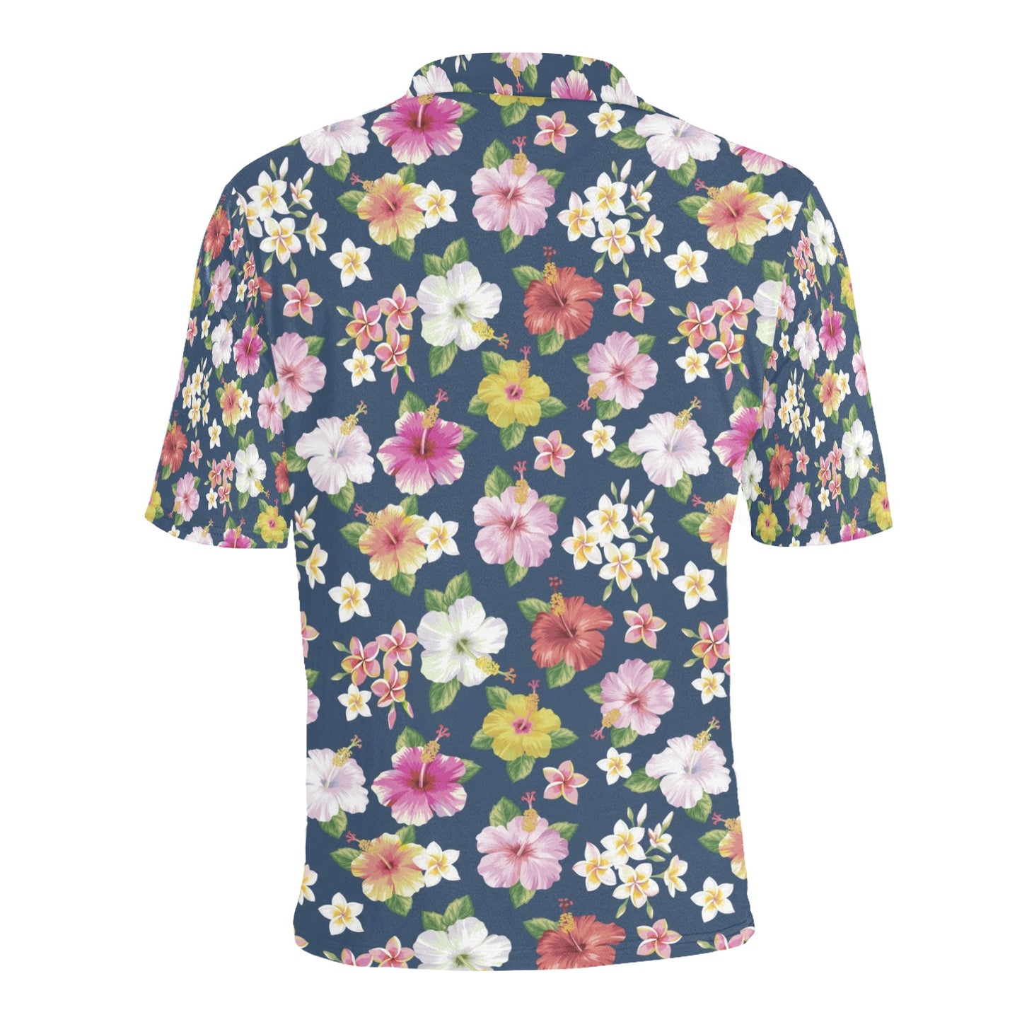 Hibiscus Sweet Print Design LKS304 Men Polo Shirt