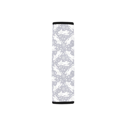 Snowmobile Print Design LKS302 Car Seat Belt Cover