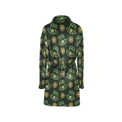 St Patricks Day Print Design LKS308 Women's Fleece Robe