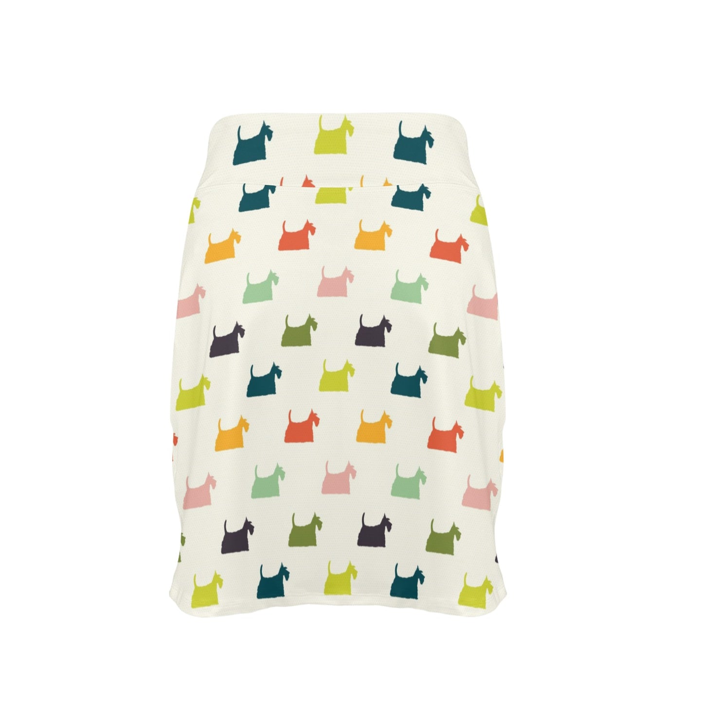 Scottish Terriers Print Design LKS305 17" Golf & Pickleball Skort with Pockets