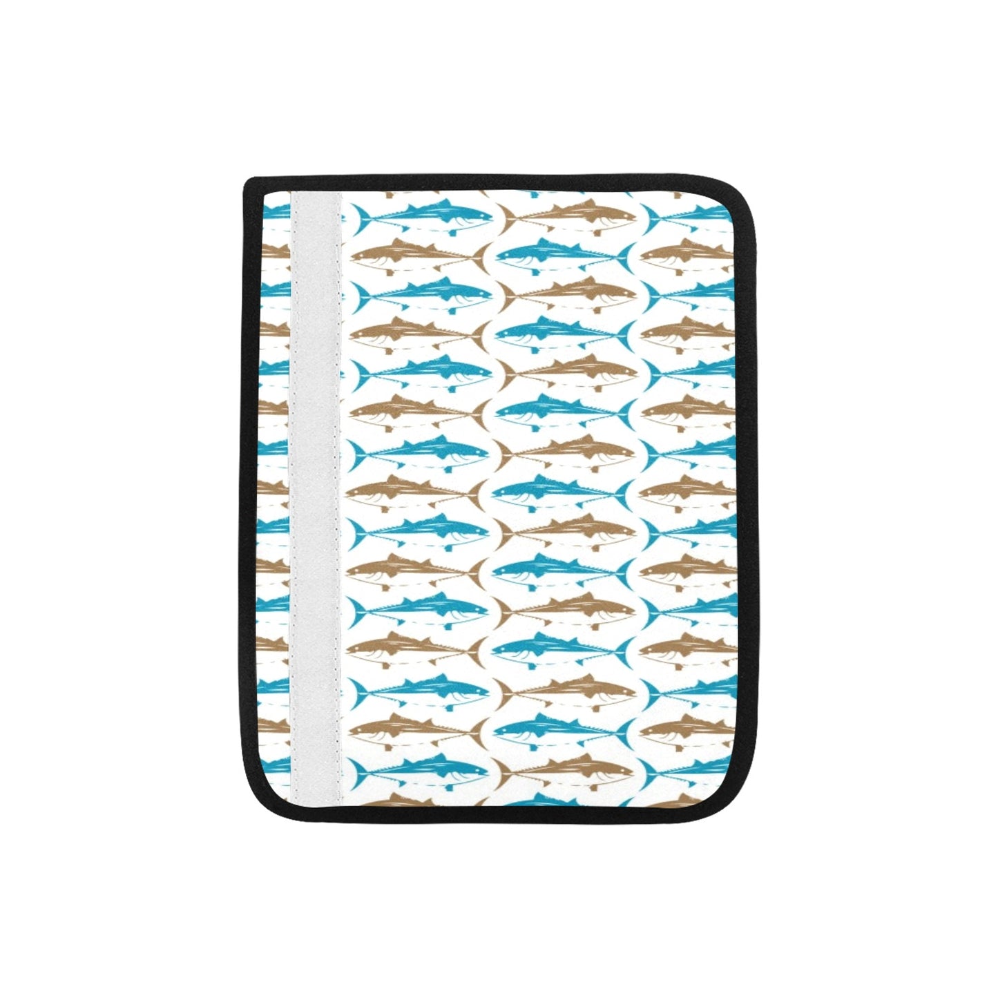 Tuna Fish Print Design LKS301 Car Seat Belt Cover