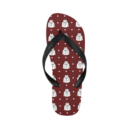 Shih Tzu Print Design LKS301 Flip Flops