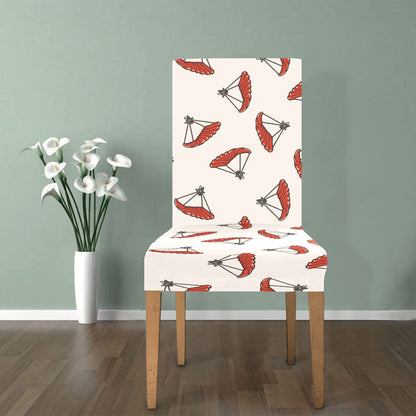 Skydiver Print Design LKS302 Dining Chair Slipcover