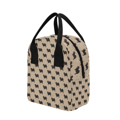 Tibetan Mastiffs Print Design LKS301 Insulated Lunch Bag