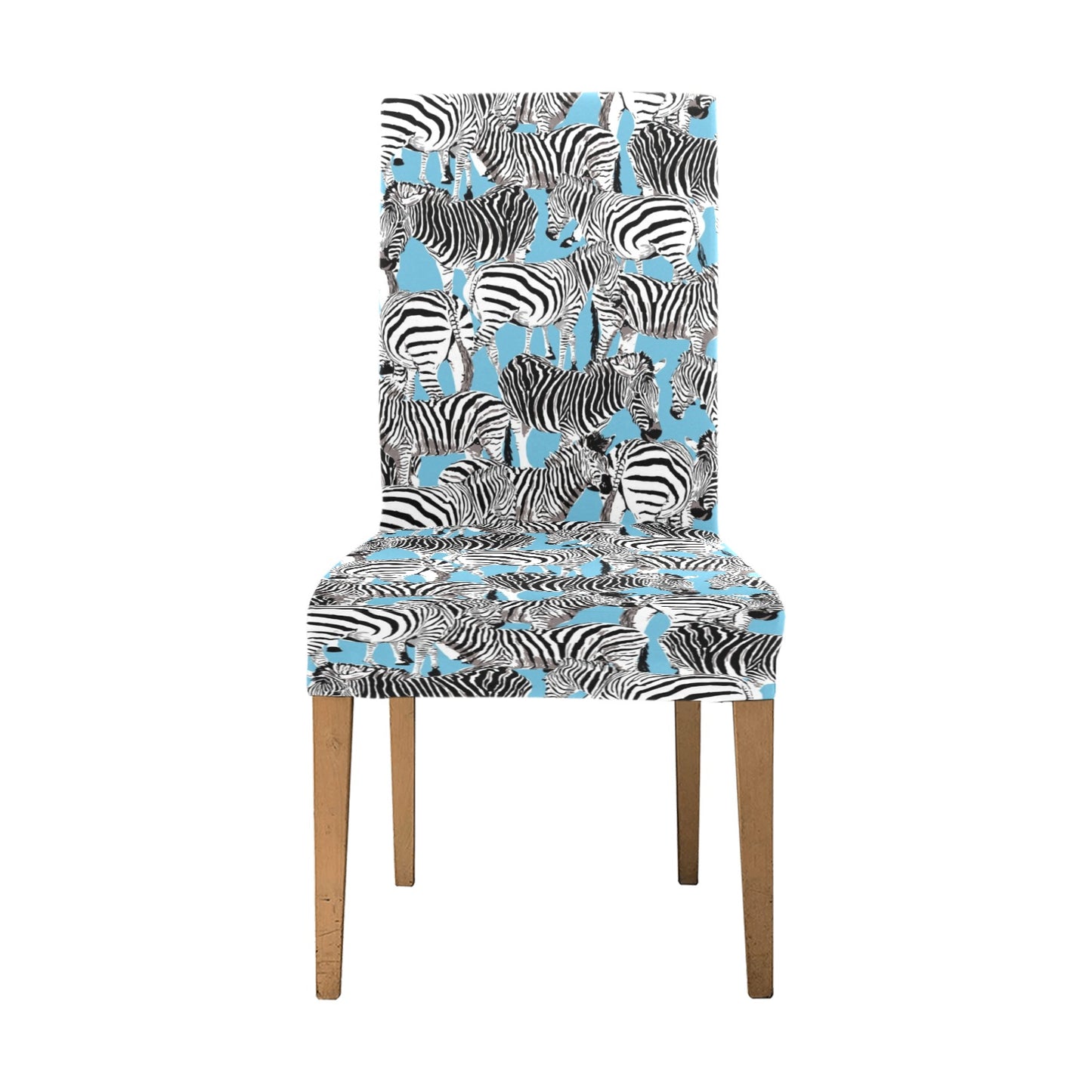 Zebra Print Design LKS305 Dining Chair Slipcover