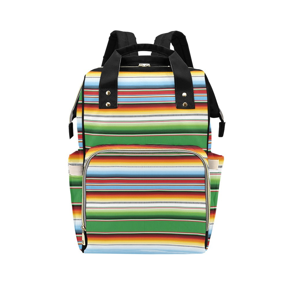 Serape Print Design LKS302 Diaper Bag Backpack