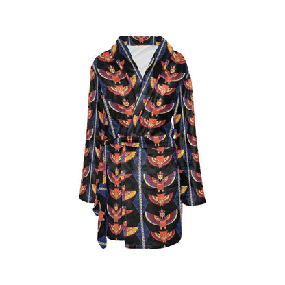 Totem Print Design LKS301 Women's Fleece Robe