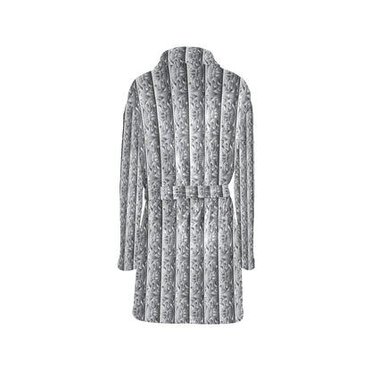 Celtic Pattern Print Design 03 Women's Fleece Robe