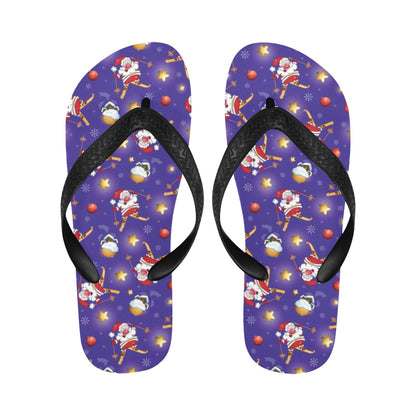 Ski Print Design LKS308 Flip Flops
