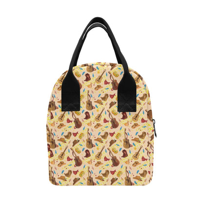Western Lifestyle Print Design LKS303 Insulated Lunch Bag