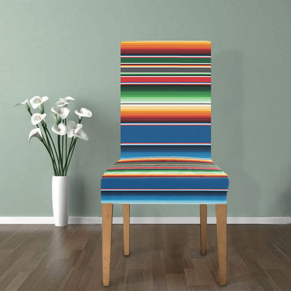 Serape Print Design LKS303 Dining Chair Slipcover