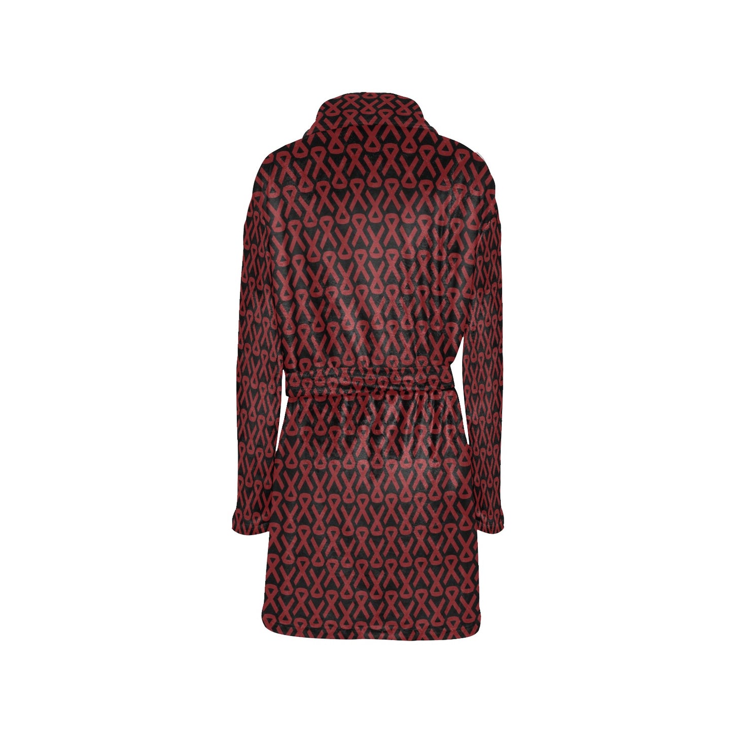 Multiple myeloma Pattern Print Design A01 Women's Fleece Robe