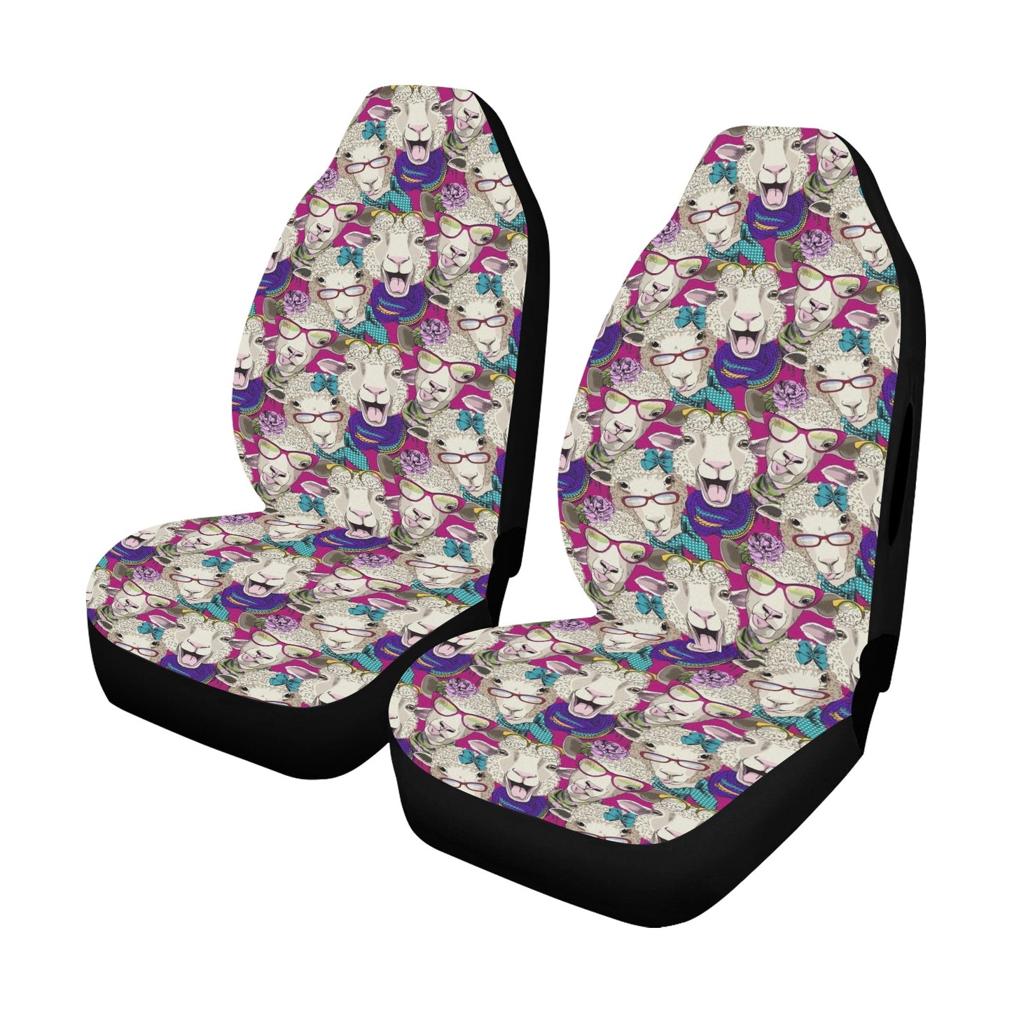 Sheep Print Design LKS403 Car Seat Covers