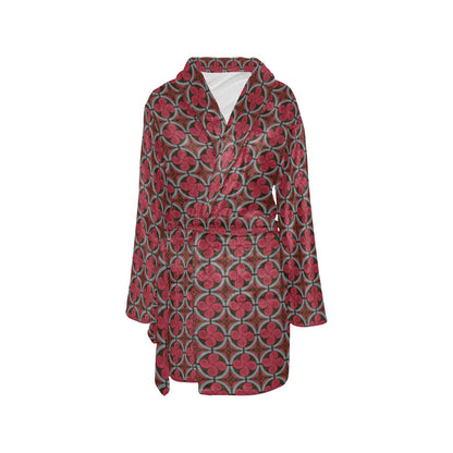 Vikings Print Design LKS301 Women's Fleece Robe