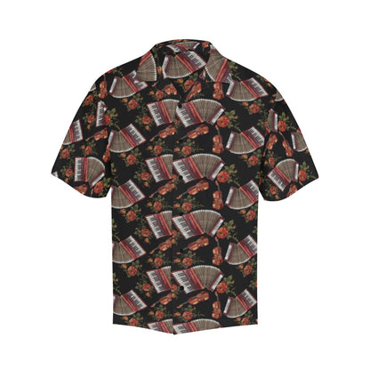 Accordion Print Design LKS403 Men's Men's Hawaiian Shirt