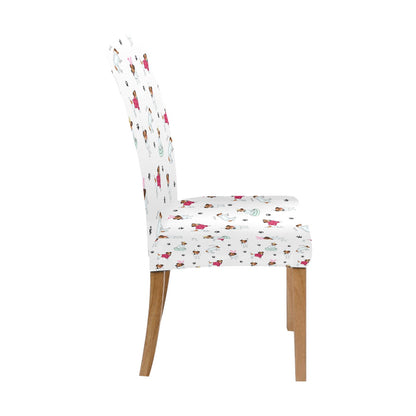 Russell Terriers Print Design LKS308 Dining Chair Slipcover