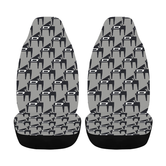 Piano Print Design LKS404 Car Seat Covers