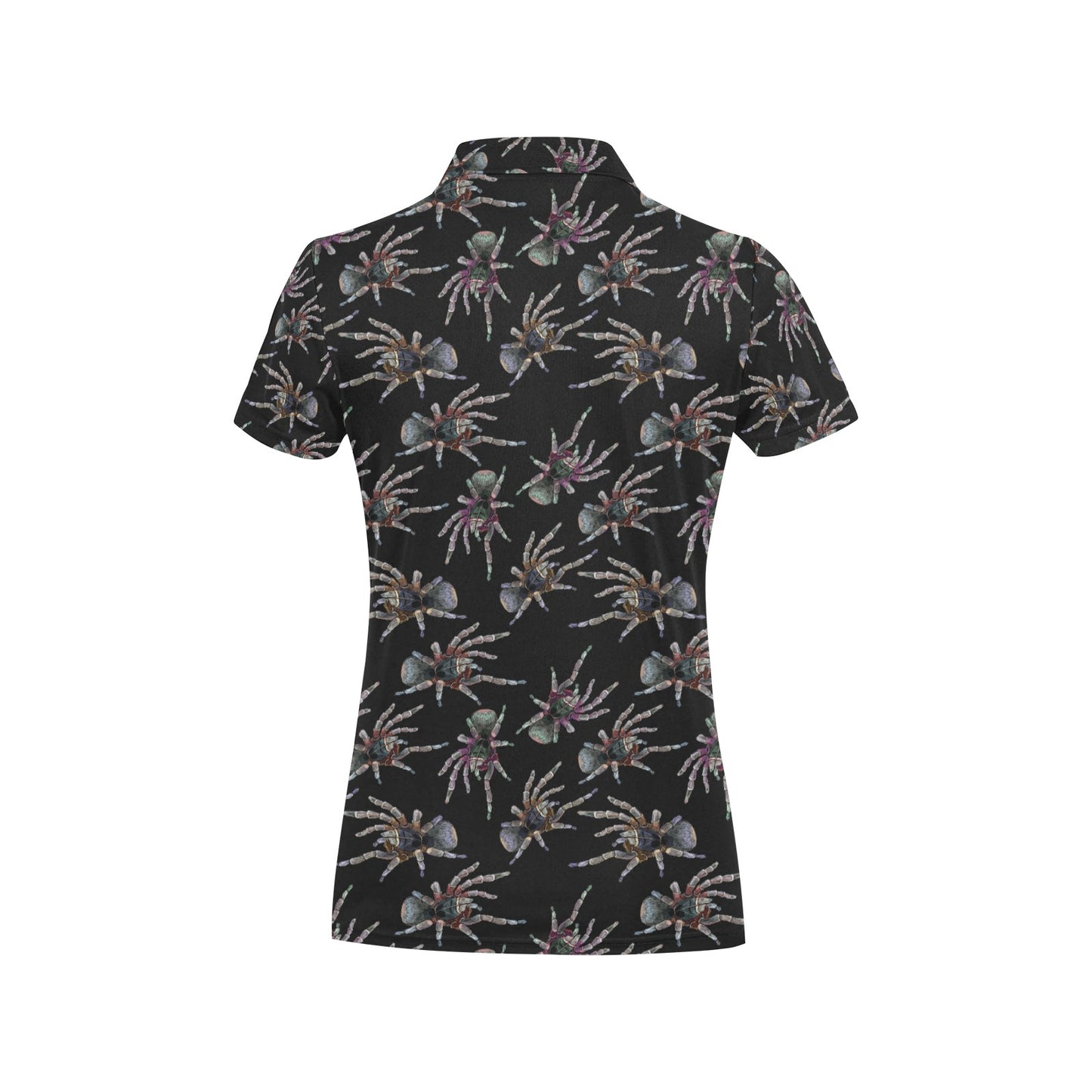 Tarantula Print Design LKS402 Women's Polo Shirt