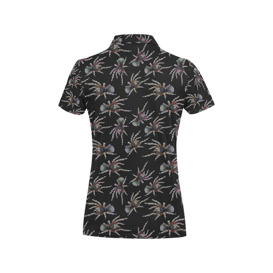 Tarantula Print Design LKS402 Women's Polo Shirt