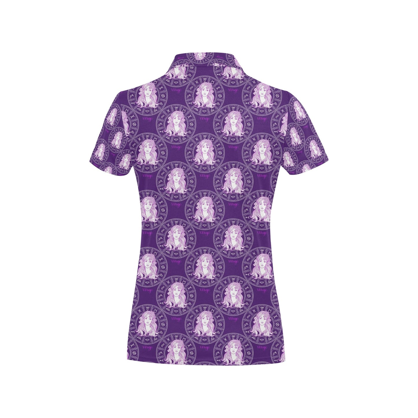 Virgo Print Design LKS301 Women's Polo Shirt
